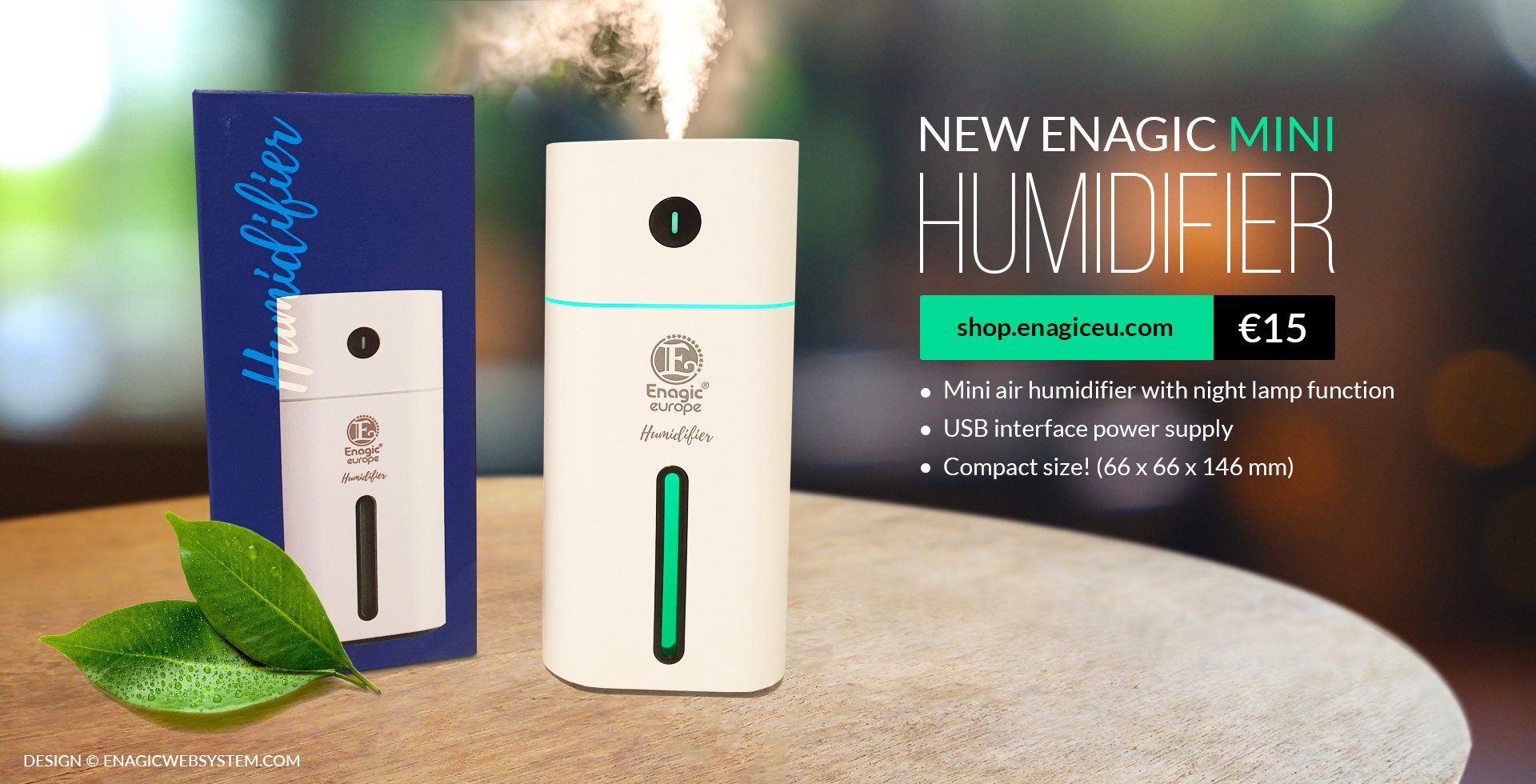 Enagic Mini Humidifyer - Shop Now