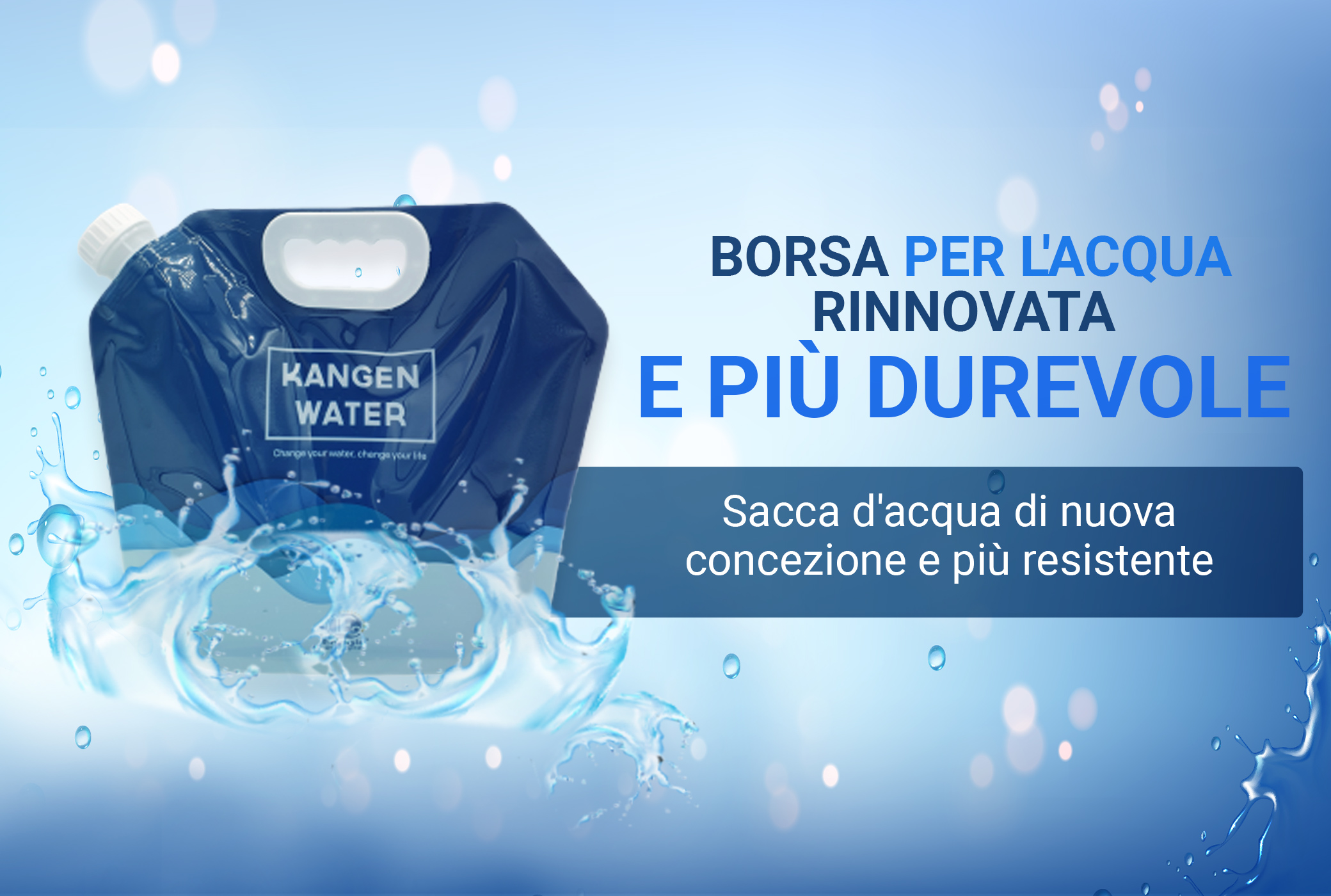 Borsa d'acqua Enagic - Acquista Ora